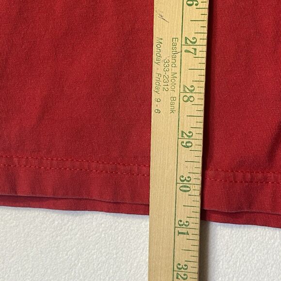 VTG Scarface Get Every Dollar Dream USA T Shirt 2XL Red Tony Montana Flawed - Picture 6 of 7